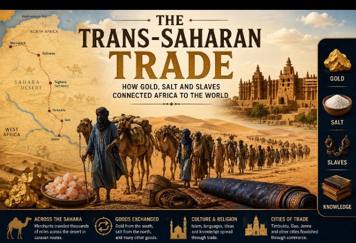 The Trans-Saharan Trade: How Gold, Salt and Slaves Connected Africa to the World