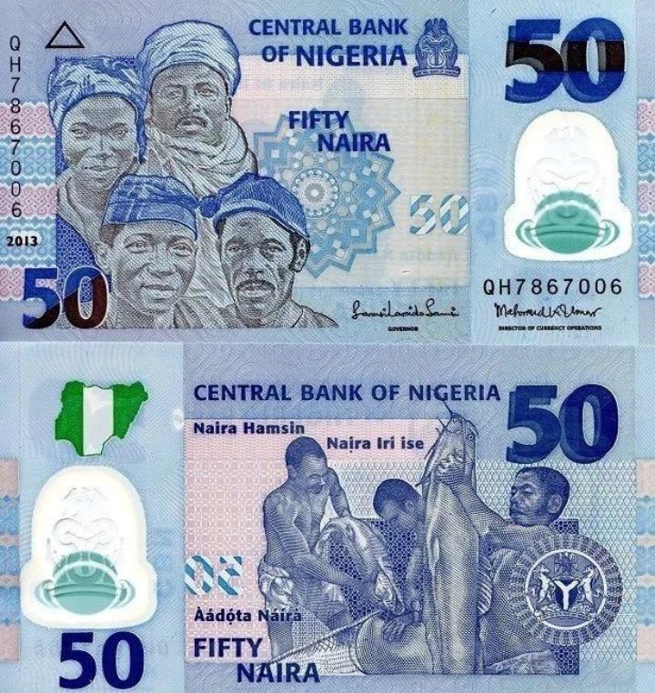 The Secret Story Behind Nigeria’s ₦50 Note: Why Hausa, Igbo and Yoruba Faces Appear on It