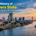 History of Rivers State, Nigeria, featuring Port Harcourt and its development from 1967 to the present day.