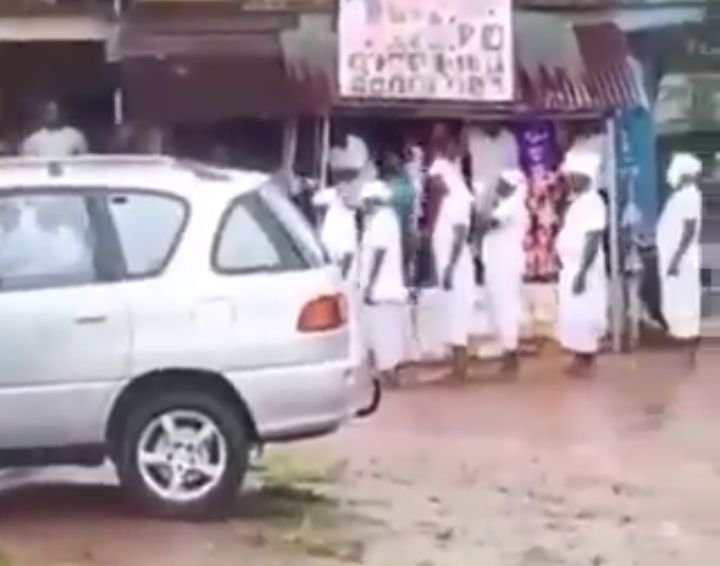 Moment High Chief Akinwalere Akinola was shot dead
