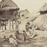 African villagers